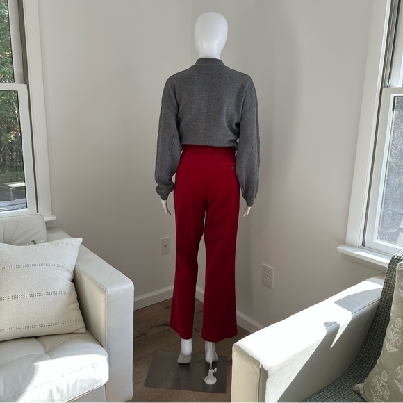 Lauren Ralph Lauren Red Velvet Pants (size 8P) - Picture 11 of 11